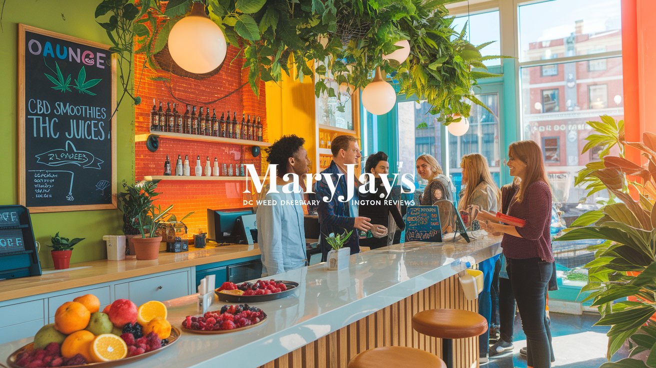 MaryJays DC Weed Dispensary Juice Bar Washington reviews