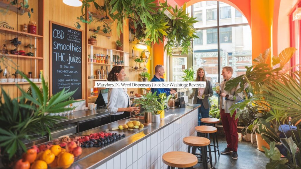 MaryJays DC Weed Dispensary Juice Bar Washington reviews