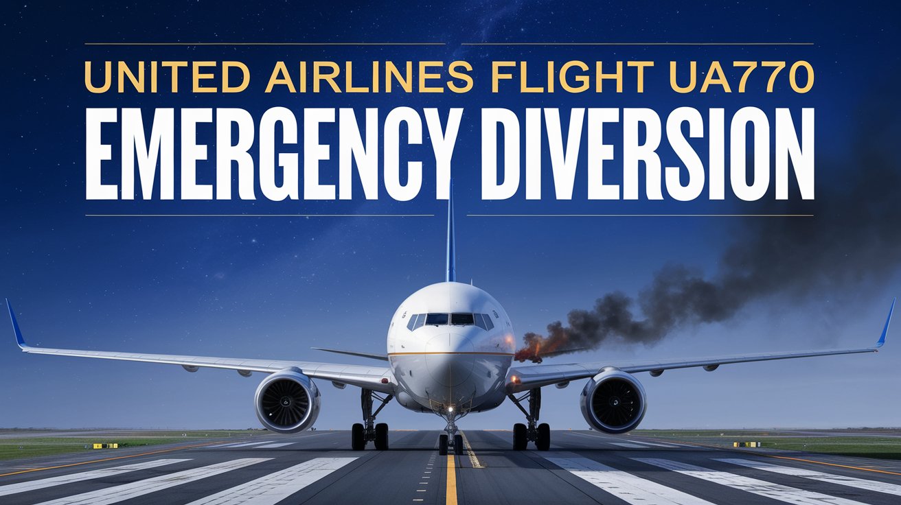 United Airlines Flight UA770 Emergency Diversion